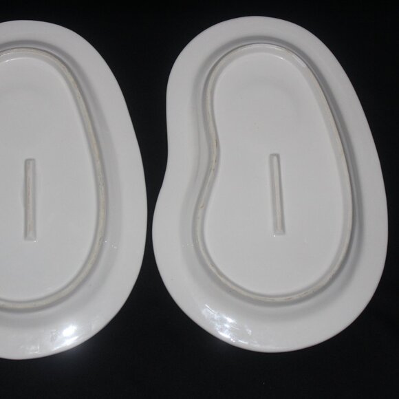 Pair of Snack Plates | Vintage Sandwich Plates | His and Hers - Picture 7 of 7